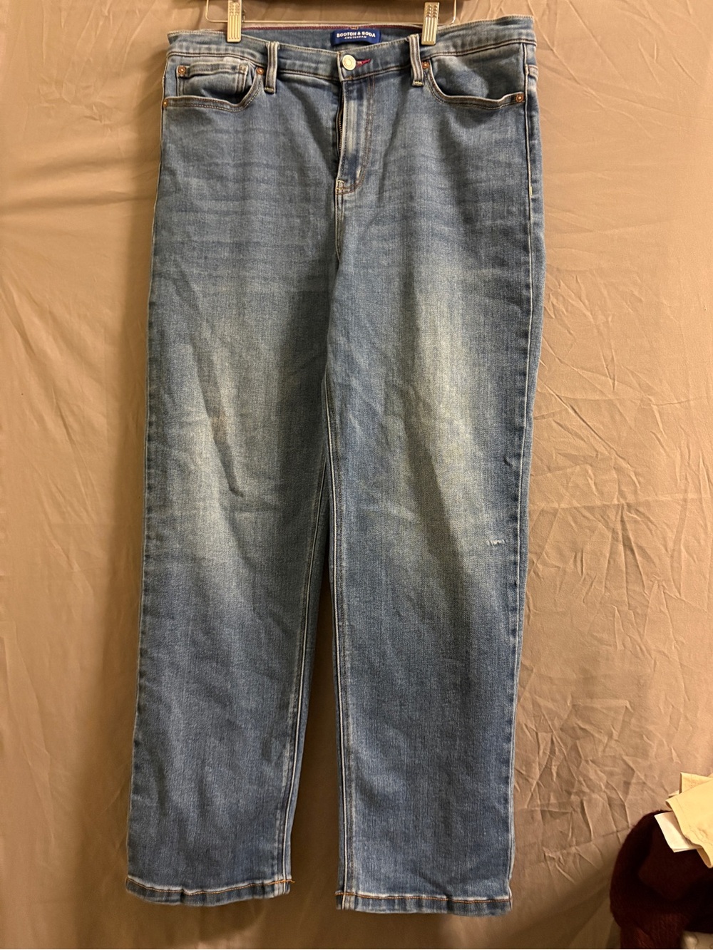 Scotch & Soda Light Blue Straight Women's Jeans